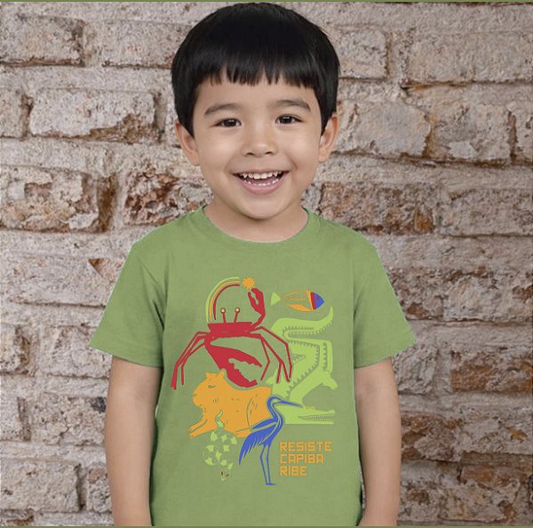 Camiseta Rio Capibaribe Infantil