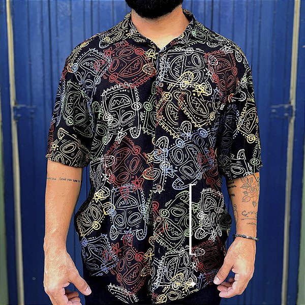 Camisa de Botão La Ursa Street l Viscose