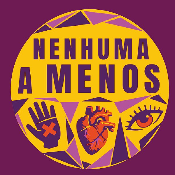 Botton Nenhuma a Menos Antifeminicídio