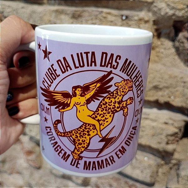 Caneca Clube da Luta das Mulheres