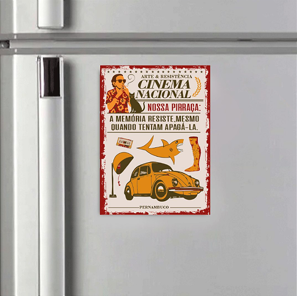 Ímã O Agente Secreto - Cartaz