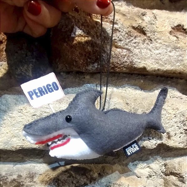 Chaveiro Tubarão Cuidado