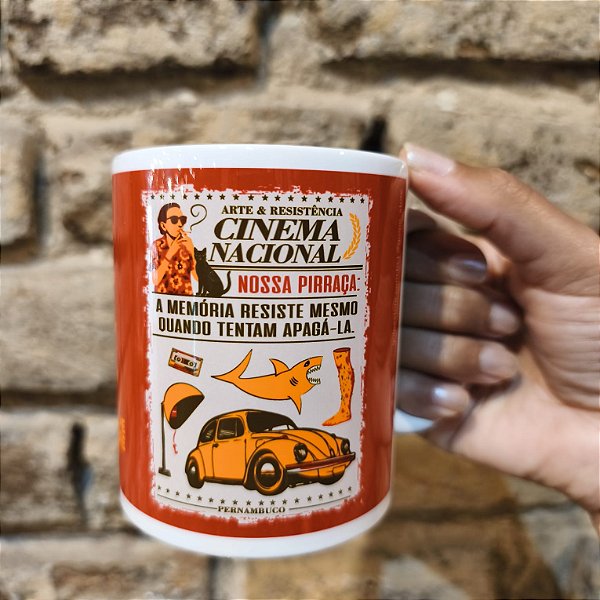 Caneca O Agente Secreto - Cartaz