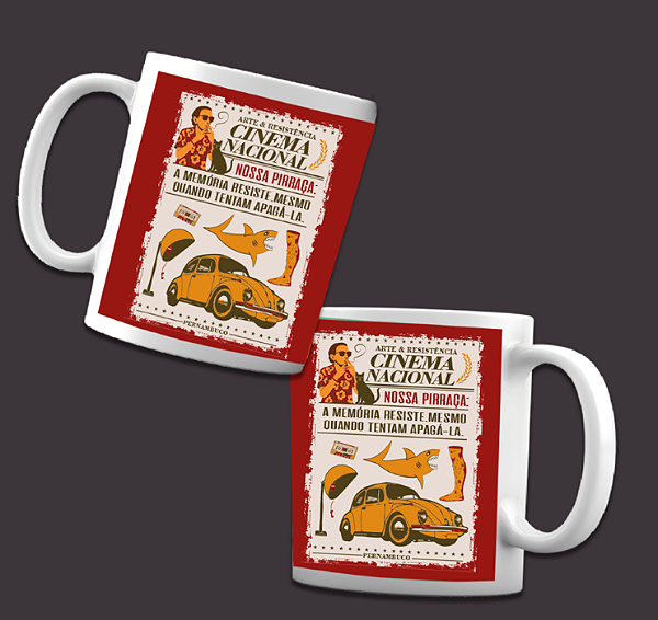 Caneca O Agente Secreto - Cartaz