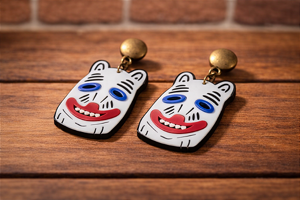 Brinco La Ursas - Base com Tarraxa