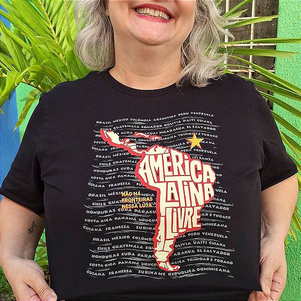 Camiseta América Latina Livre