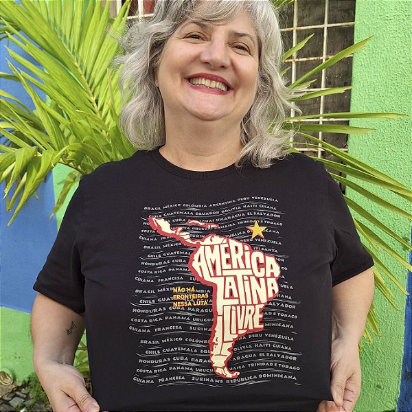 Camiseta América Latina Livre