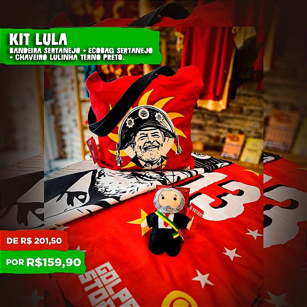 Kit Praia Lula Sertanejo É Tetra