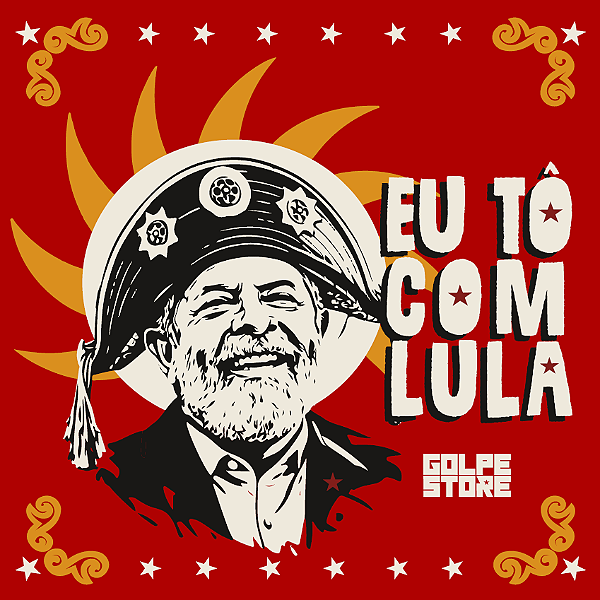 Adesivo Quadrado Lula Sertanejo - 20cm x 20cm