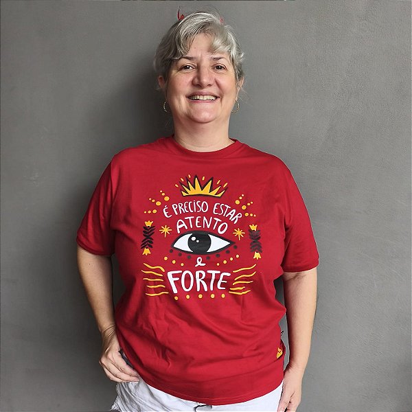 Camiseta Punho Atento e Forte