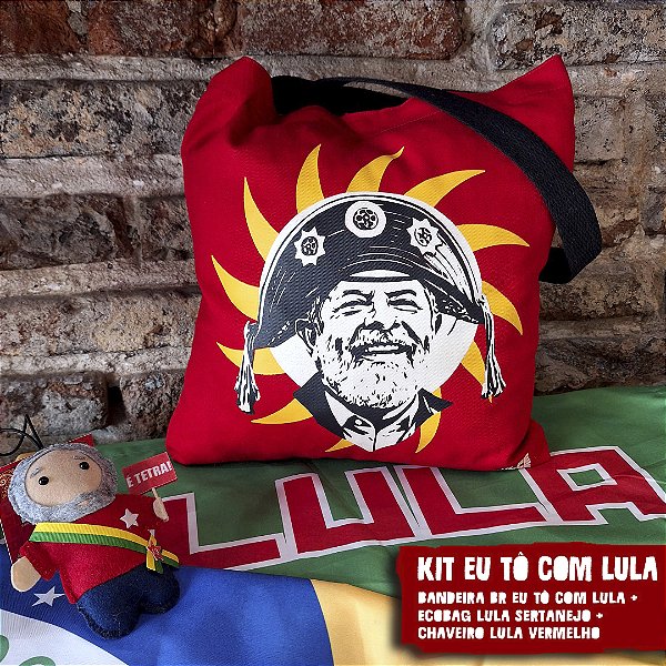 Kit Praia Eu Tô Com Lula
