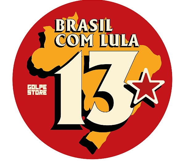 Botton Lula Mapa Brasil