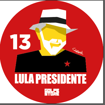 Botton Lula Presidente Carvall