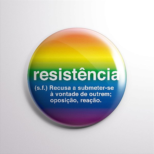 Botton Resistência LGBT