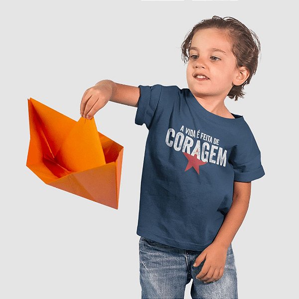 Camiseta Coragem Infantil