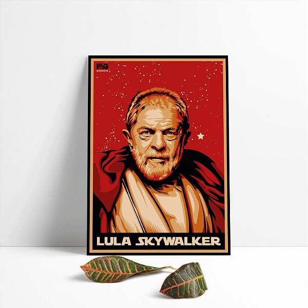Painel Nerd Lula Skywalker