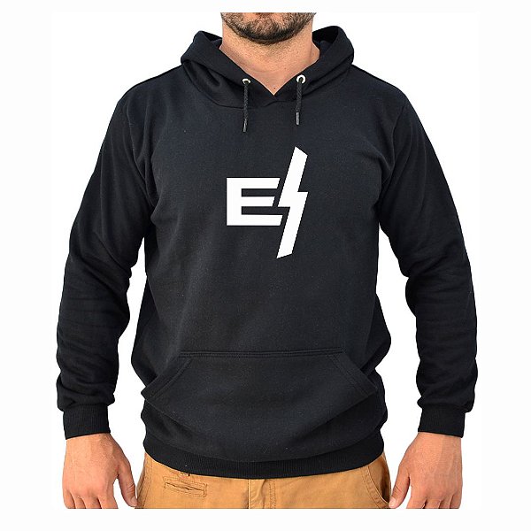 minimalist pullover moletom com capuz