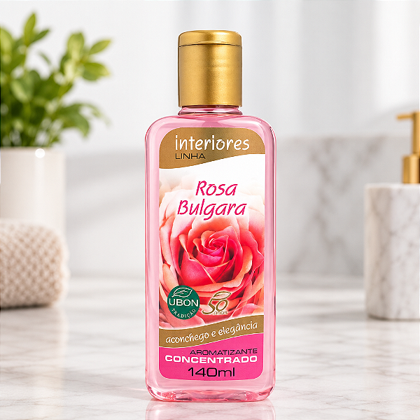 Aromatizante de Interiores Ubon Rosa Bulgara 140ml