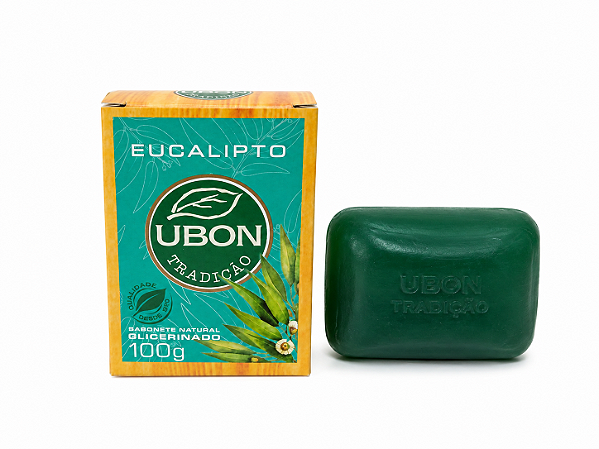 Sabonete Natural Glicerinado Ubon Eucalipto 100g