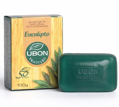 Sabonete Natural Glicerinado Ubon Eucalipto 100g