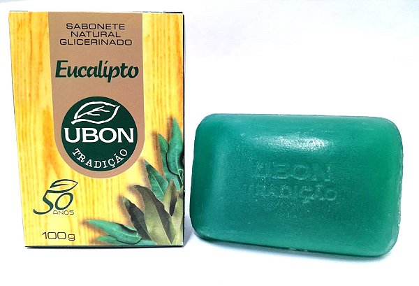 Sabonete Natural Glicerinado Ubon Eucalipto 100g