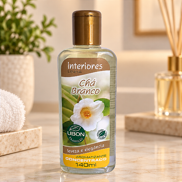 Aromatizante de Interiores Ubon Chá Branco 140ml