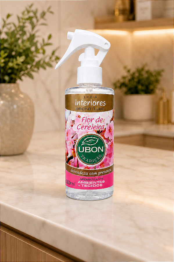 Essência Interiores Ubon Flor de Cerejeira Pronto Uso 250 ml