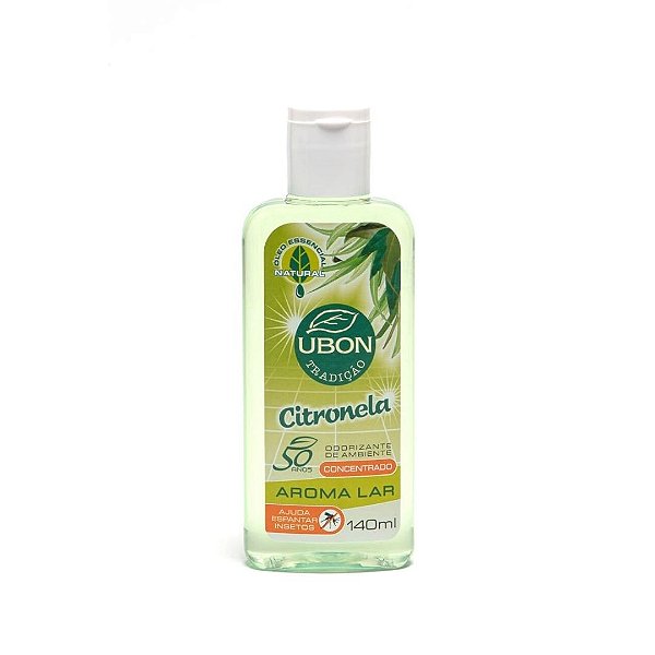 Odorizante de Ambiente Ubon Aroma Lar Citronela 140ml