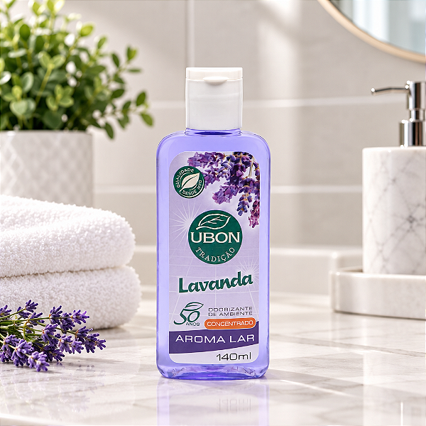 Odorizante de Ambiente Ubon Aroma Lar Lavanda 140ml