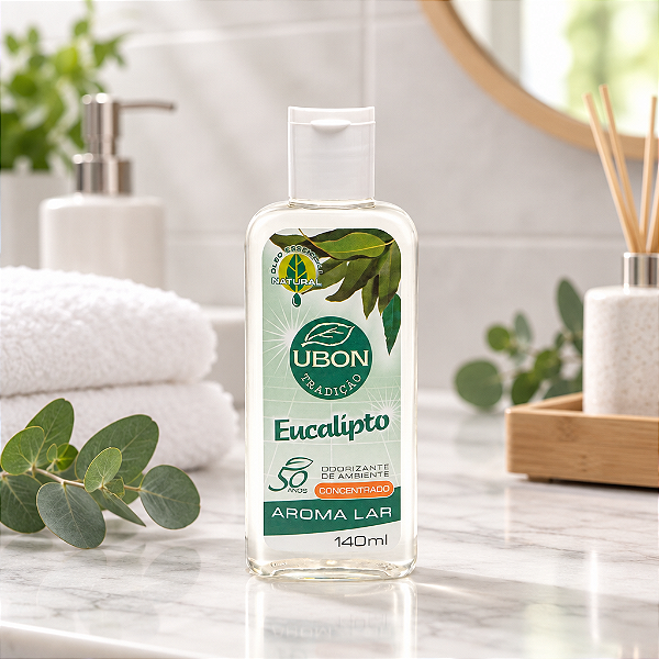 Odorizante de Ambiente Ubon Aroma Lar Eucalipto 140ml