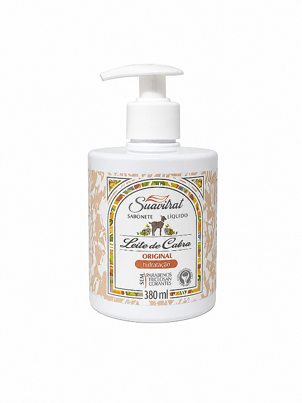 Sabonete Líquido Suavitrat Leite de Cabra Original 380ml
