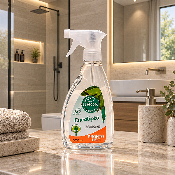 Aromatizante de Ambiente Ubon Pronto Uso Eucalipto 500ml