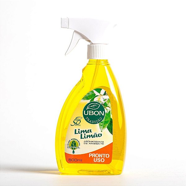 Aromatizante de Ambiente Ubon Pronto Uso Lima Limão 500ml