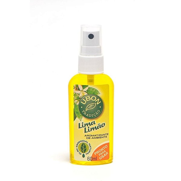 Mini Aromatizante de Ambiente Ubon Pronto Uso Lima Limão 60ml