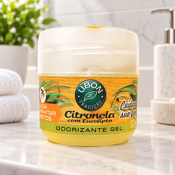 Odorizante em Gel Ubon Citronela com Eucalipto 60g