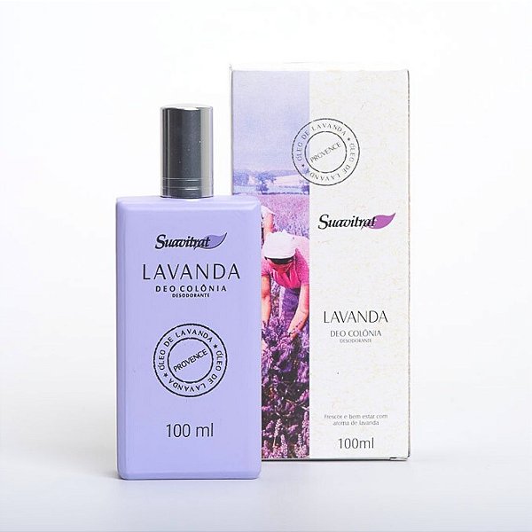 Deo Colônia Desodorante Suavitrat Lavanda 100ml