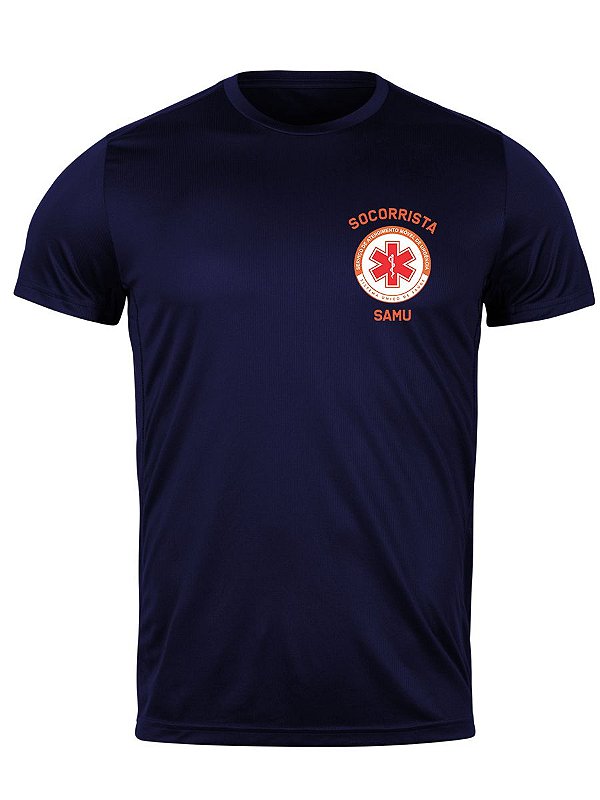 Camiseta Socorrista SAMU - Uniforme Profissional SAMU