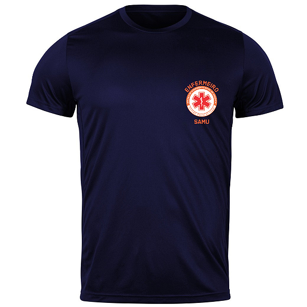 Camiseta Tradicional Enfermeiro SAMU - Uniforme Profissional
