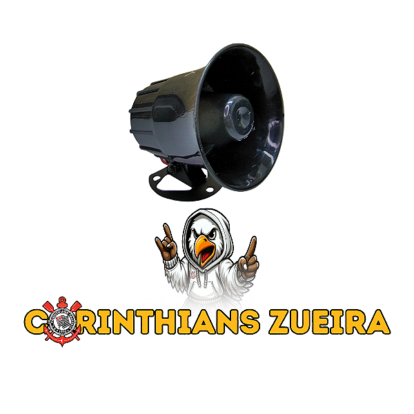 Buzina Eletrônica do Torcedor VAI CORINTHIANS Palmeiras não tem Mundial