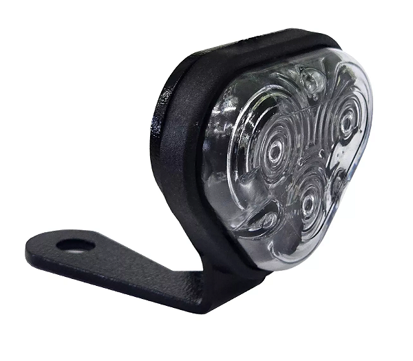 Strobo Para Carro Ou Moto 3 Leds Triangular COM Suporte