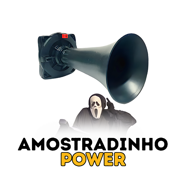 Buzina Eletronica AMOSTRADINHO - POWER