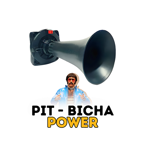 Buzina Eletronica PIT BICHA - POWER
