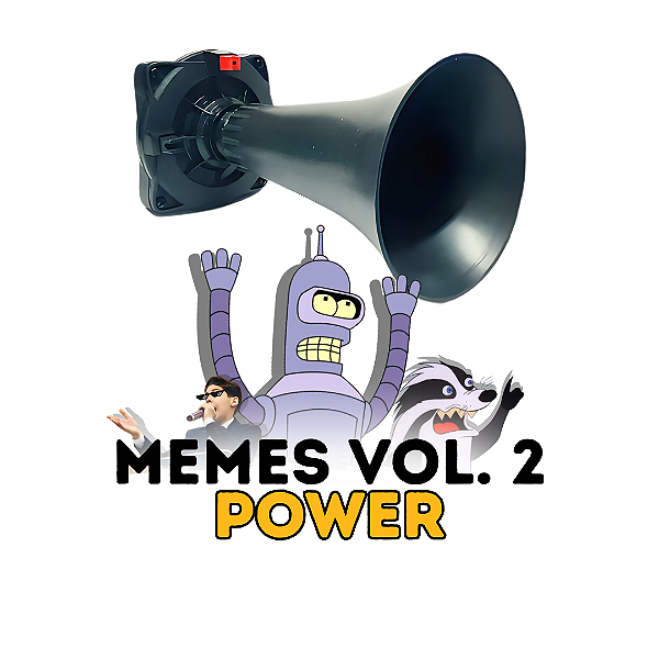 Buzina Eletronica MEMES VOL.2 - POWER