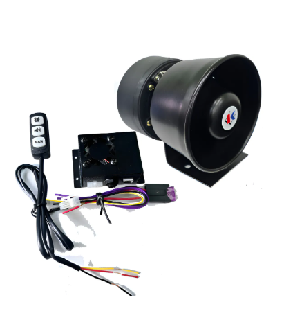 Sirene 100w 2 Canais Para Strobo Com Luminoso No Controle