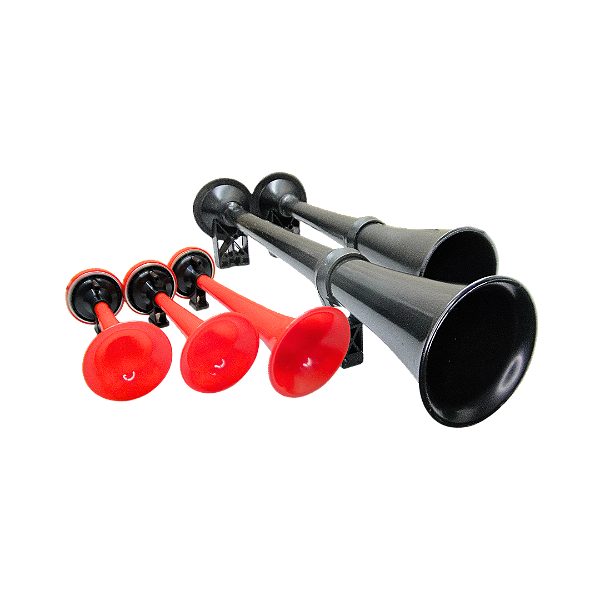 Kit Monstro: Buzina Maritima Dupla Preta + Verdureiro Tripla