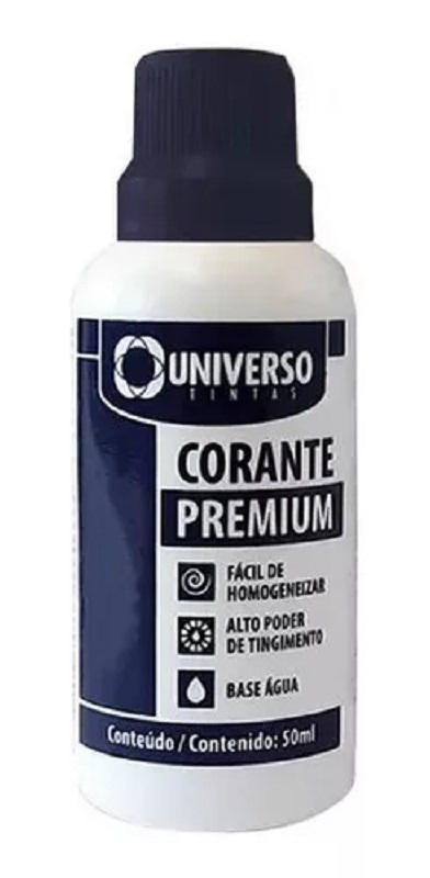 Corante Liquido 50ML Preto Universo