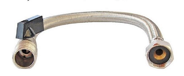 Engate Flexivel Aramado com Registro 30CM SB Flexiveis