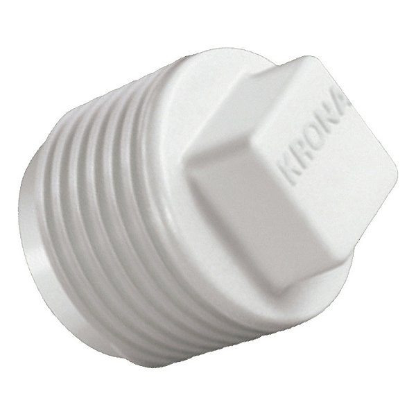 Plug Roscavel PVC Branca 3/4 Krona PCT 0294