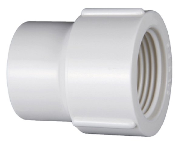Luva Reduçao Roscavel PVC Branca 3/4X1/2 Krona PCT 0285
