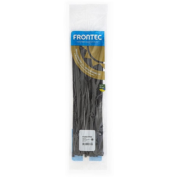 Abraçadeira NYLON 4,8 X 400MM Preta Frontec 40UN